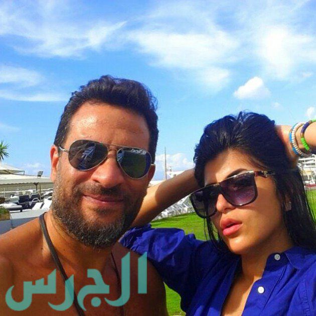 بالصور: ماجد المصري مع زوجته