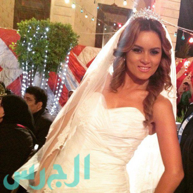 بالصور: رشا مهدي عروس!